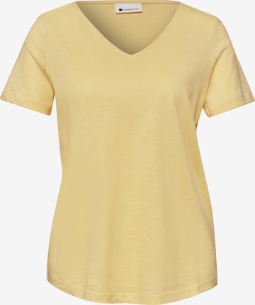 STREET ONE Shirt in Yellow: front