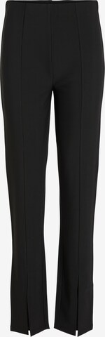 VILA Regular Pants 'Stinas' in Black: front