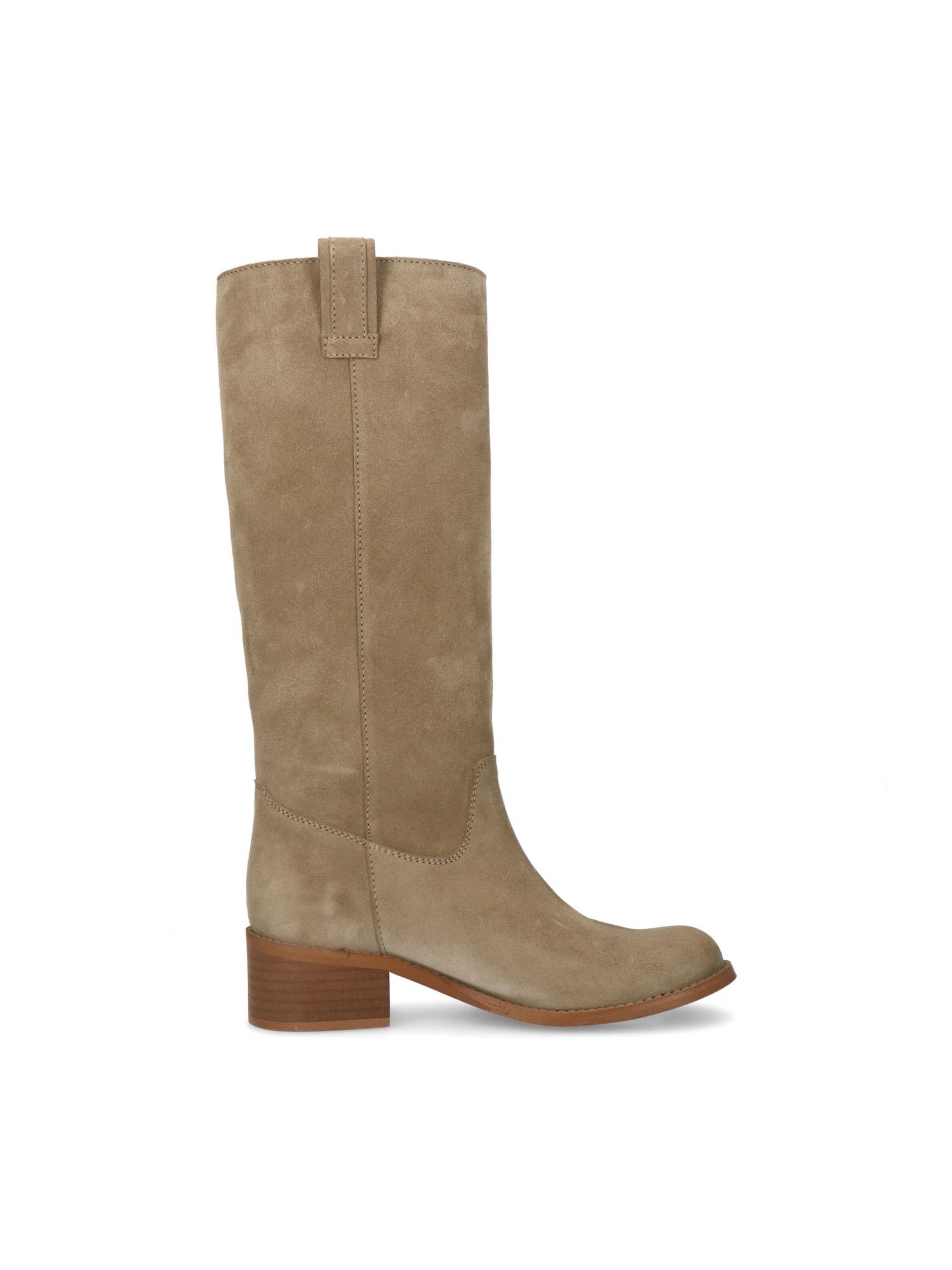 MANFIELD Stiefel in Beige