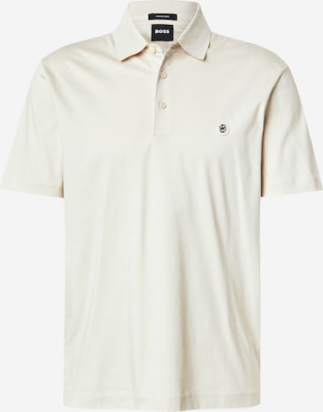 T-Shirt 'C-Parris 01' BOSS en blanc : devant