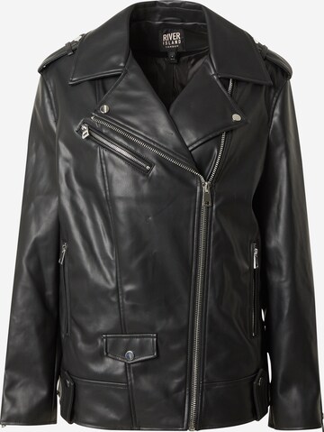 River Island Jacke in Schwarz: predná strana