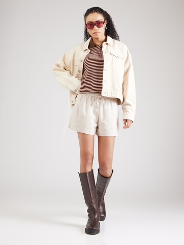 Abercrombie & Fitch Regular Byxa i beige