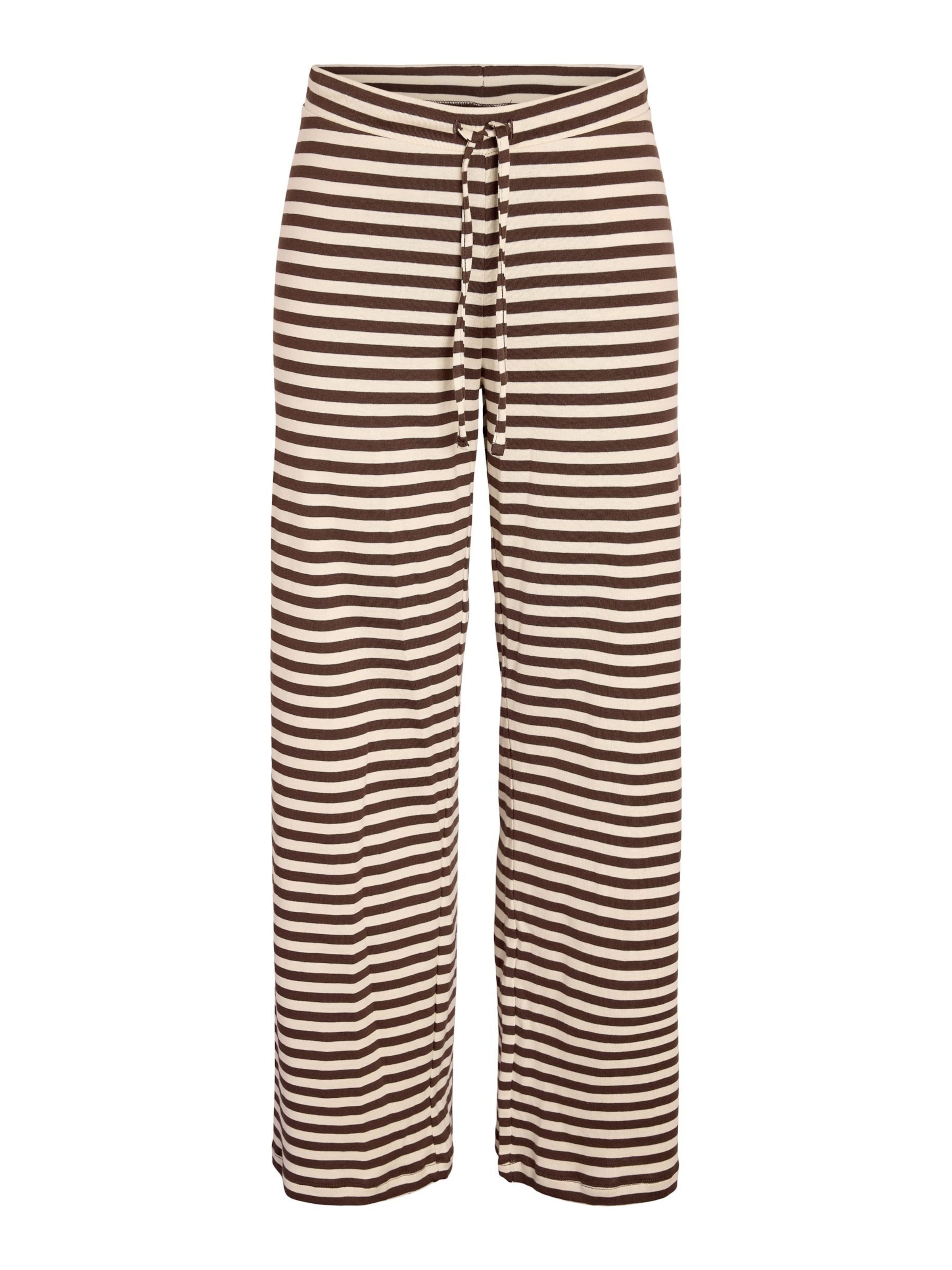 Pantalon Noisy may en beige : devant