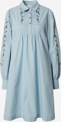 Y.A.S Tall Sukienka koszulowa 'KENLY' w kolorze niebieski: przód