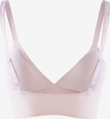 Triangle Soutien-gorge ' LONGLINE BRALETTE ' ADIDAS SPORTSWEAR en rose