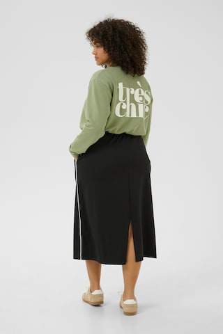 KAFFE CURVE - Falda en negro