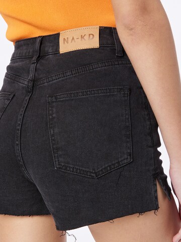 NA-KD Normalny krój Jeansy w kolorze czarny