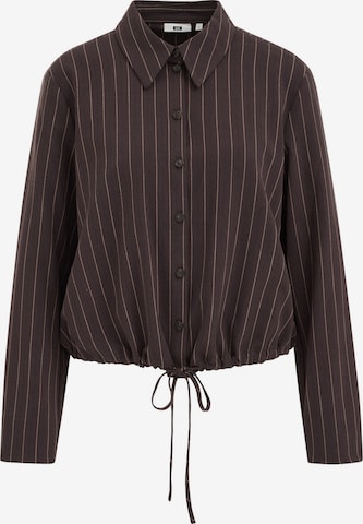 Camicia da donna di WE Fashion in marrone: frontale