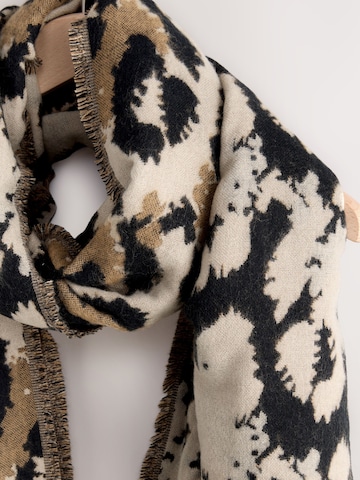 Next Oversized scarf in Brown