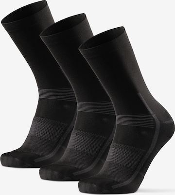 Chaussettes de sport DANISH ENDURANCE en noir : devant