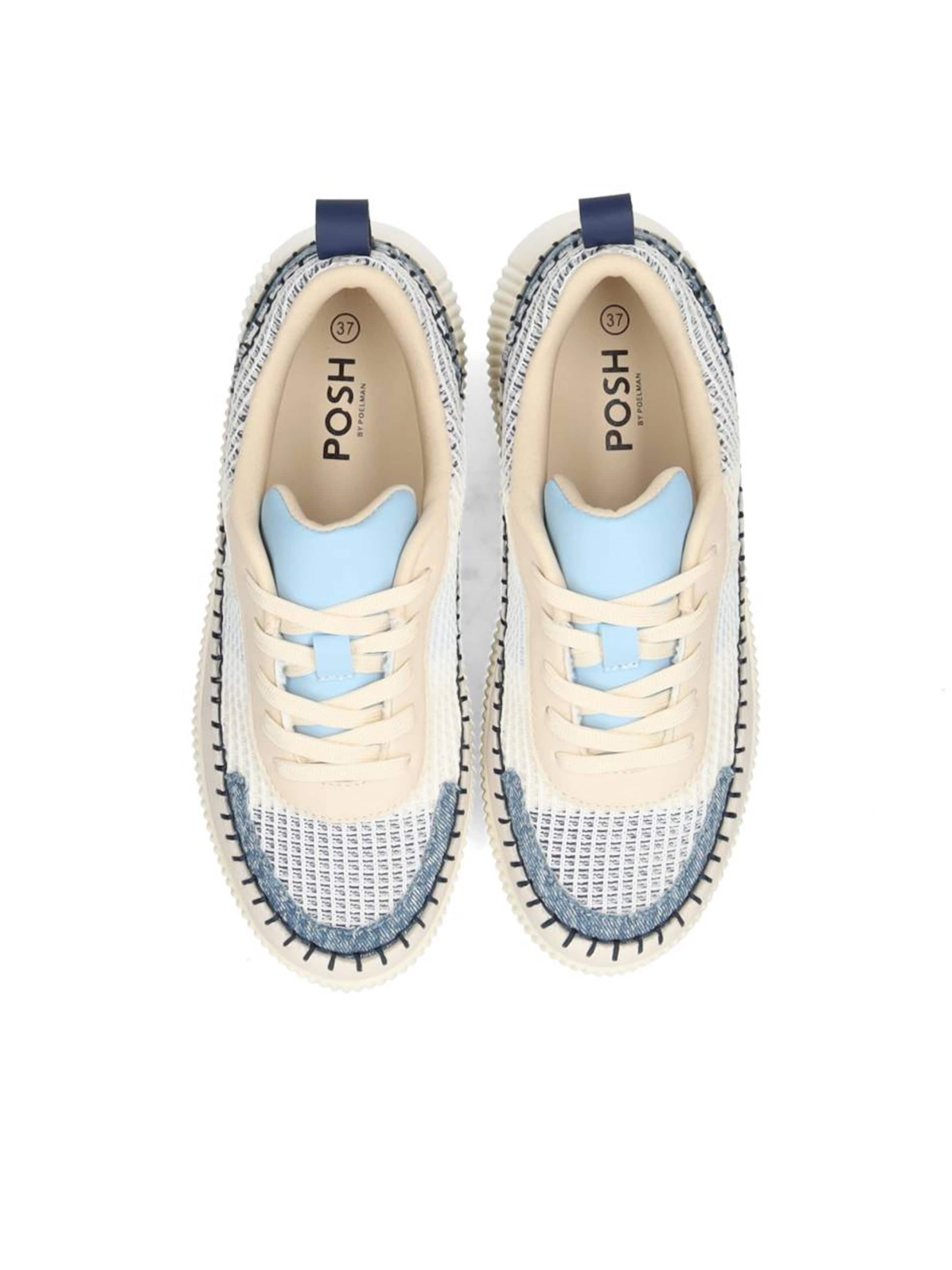 Baskets basses PS Poelman en bleu