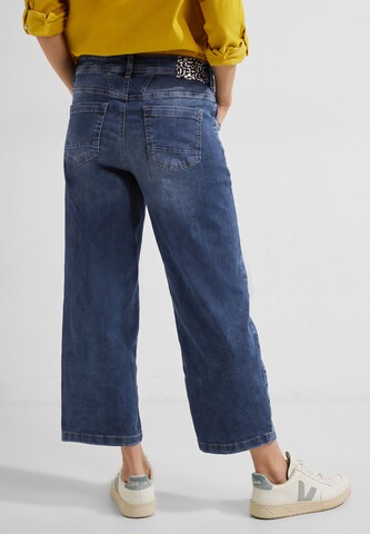 CECIL Loosefit Jeans 'Culotte' i blå