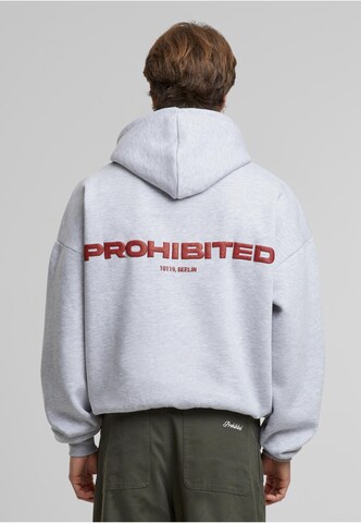 Prohibited Μπλούζα φούτερ σε γκρι