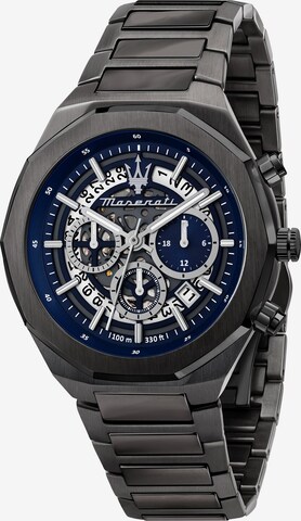 Maserati Analoog horloge in Grijs: voorkant