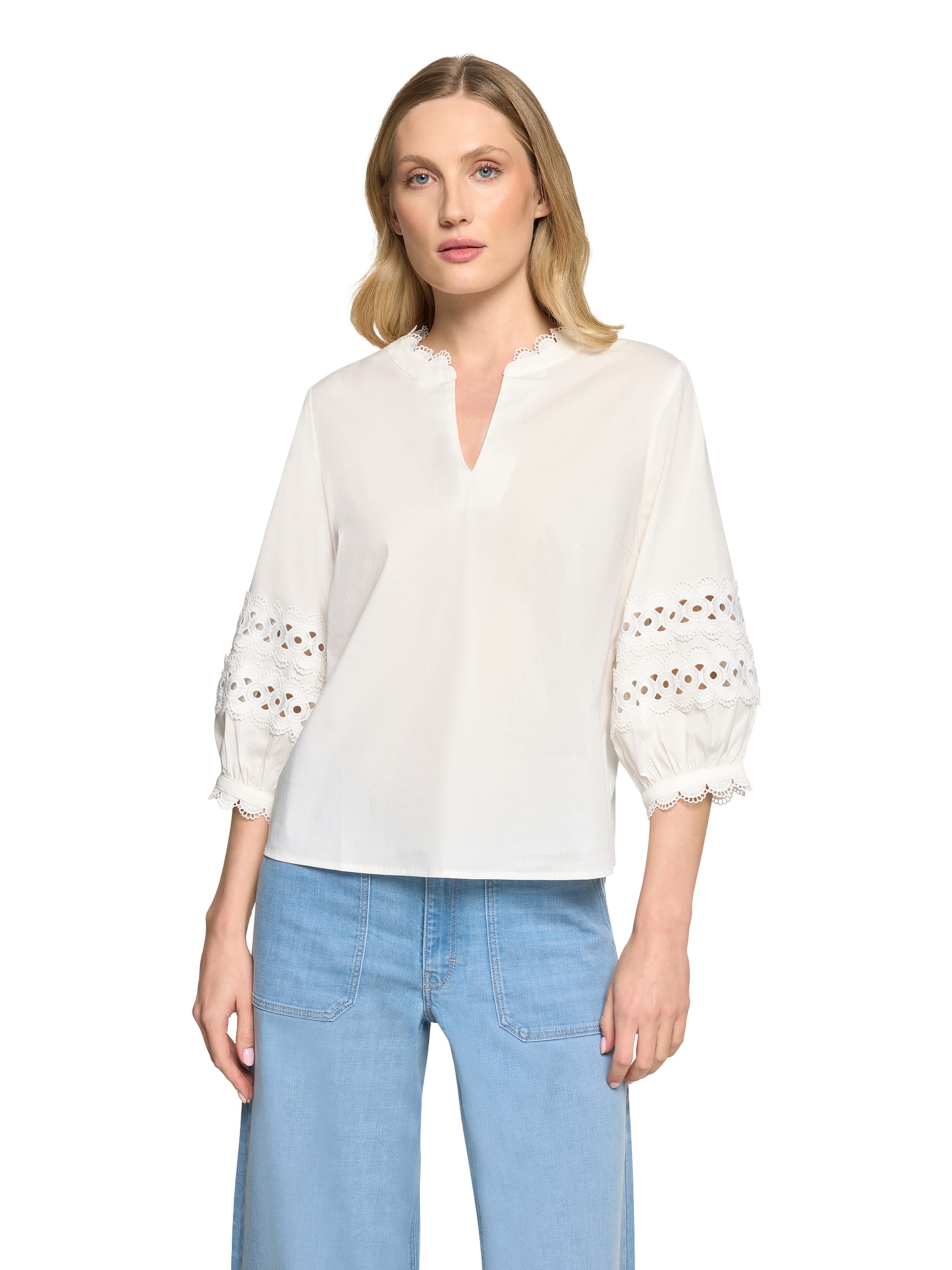 Camicia da donna di Betty & Co in bianco: frontale