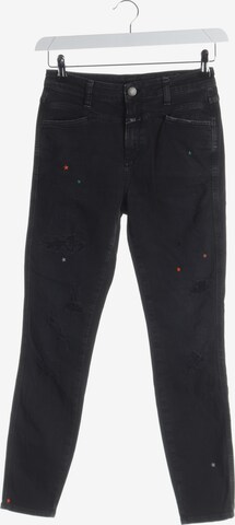 Closed Jeans 27 in Schwarz: Vorderseite