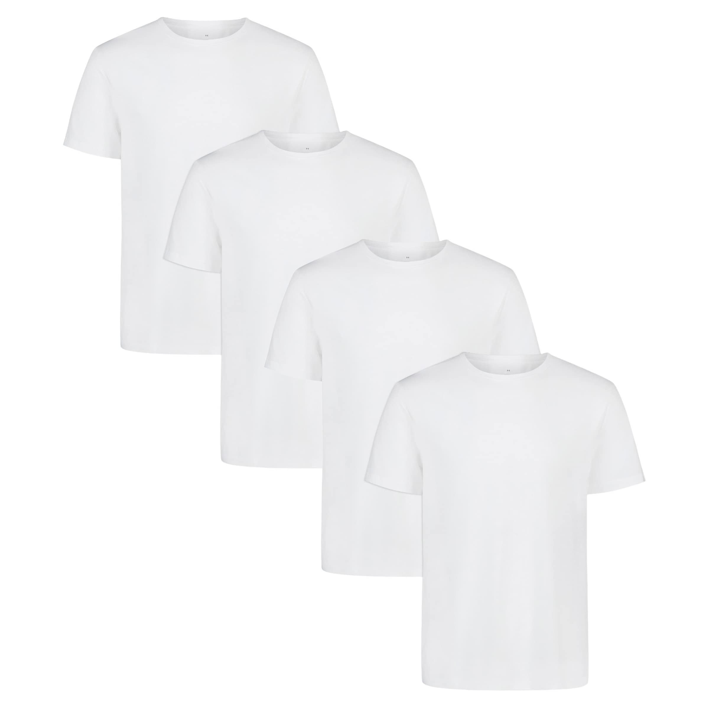 UNDER ARMOUR - Camiseta en blanco: frente