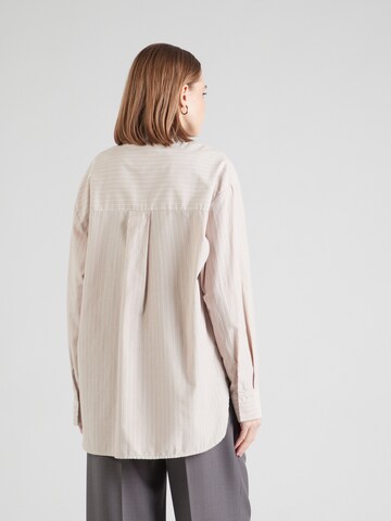 PIECES Bluse 'PCMELIA' in Beige