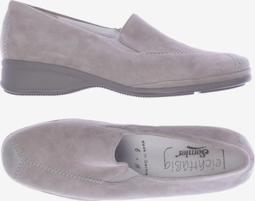 SEMLER Flats & Loafers in 39 in Grey: front