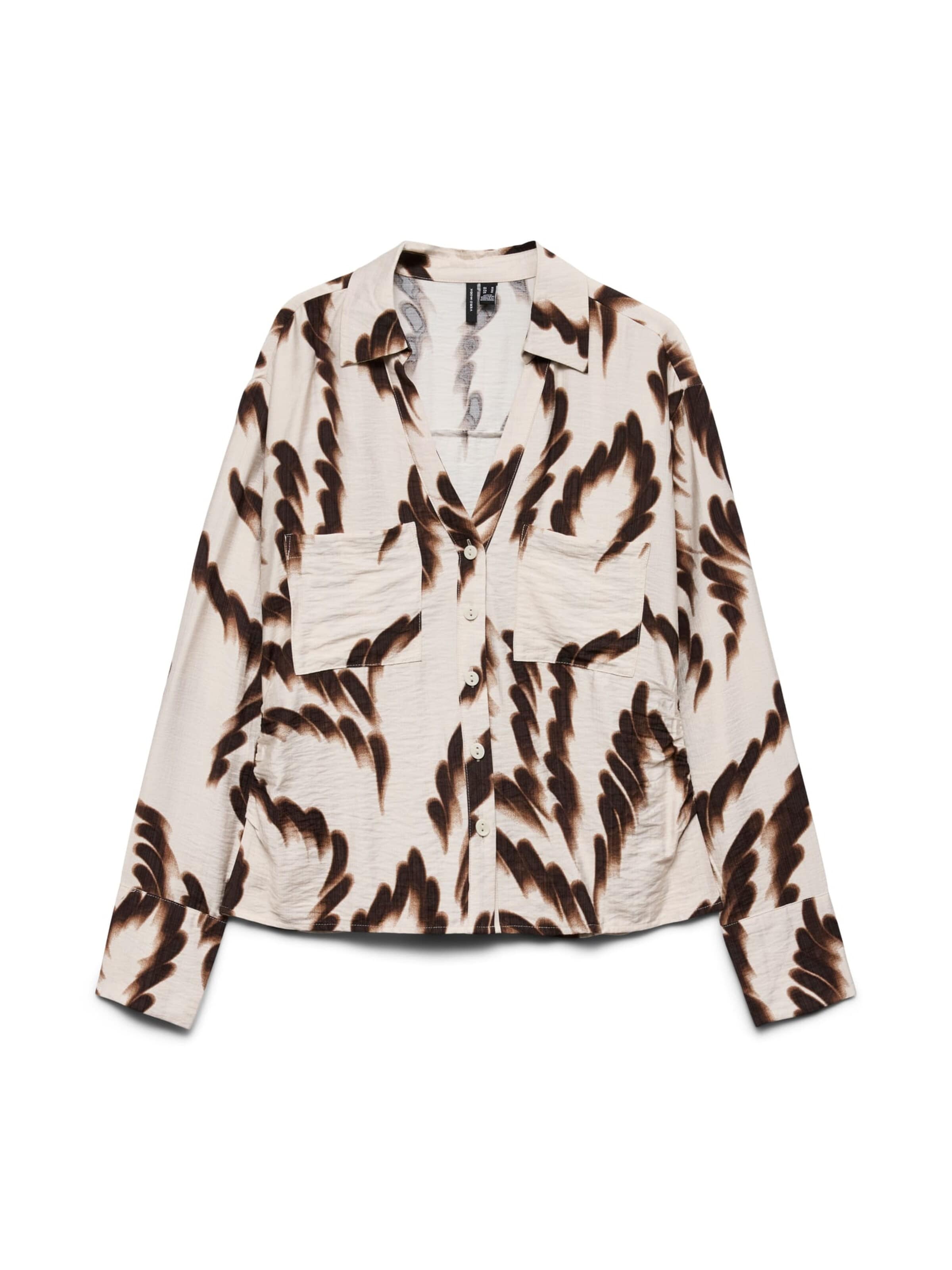VERO MODA Blouse 'Joss' in Beige: voorkant