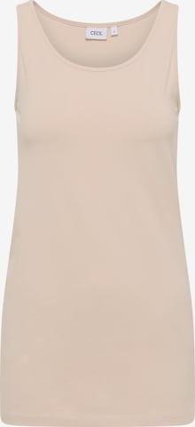 CECIL Top in Beige: front