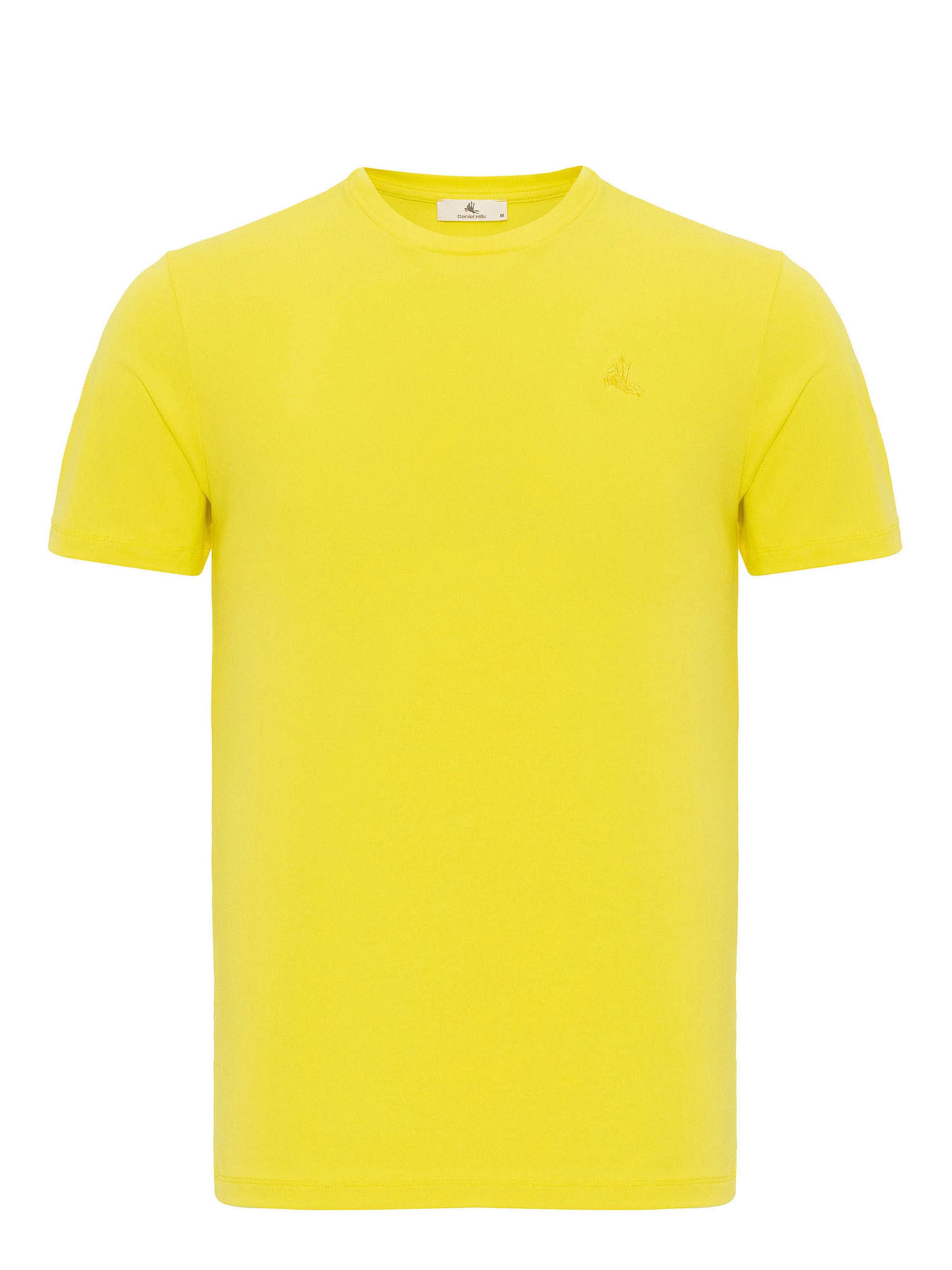 dzeltens Daniel Hills T-Krekls: no priekšpuses