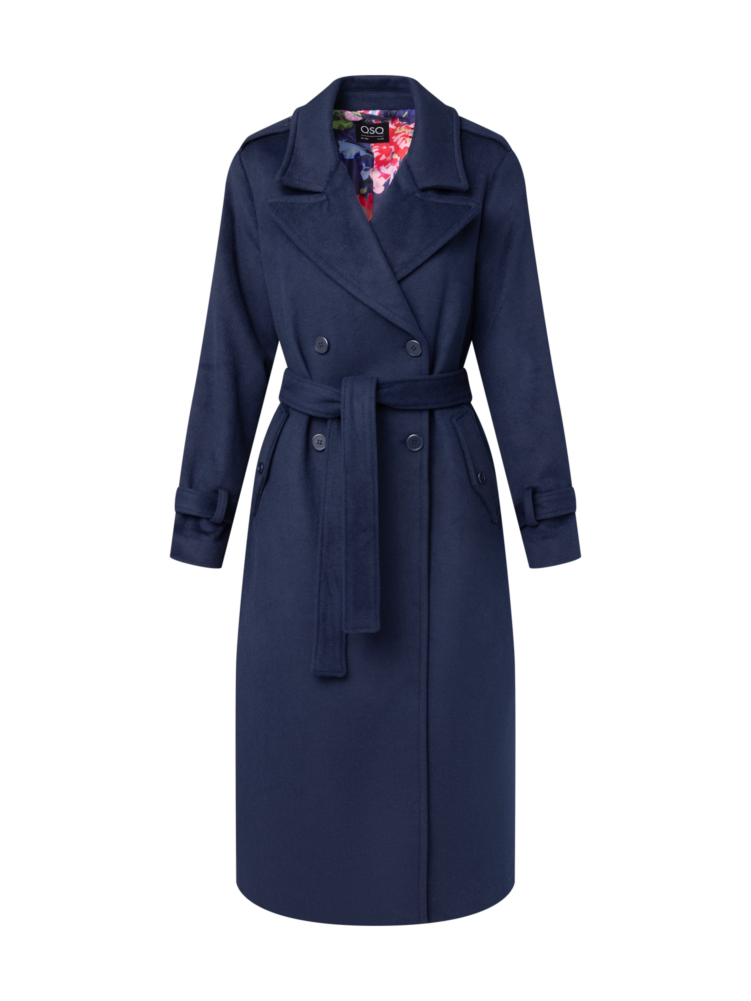 Quiosque Tussenmantel in Blauw: voorkant