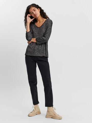 VERO MODA Sweter 'Brianna' w kolorze szary