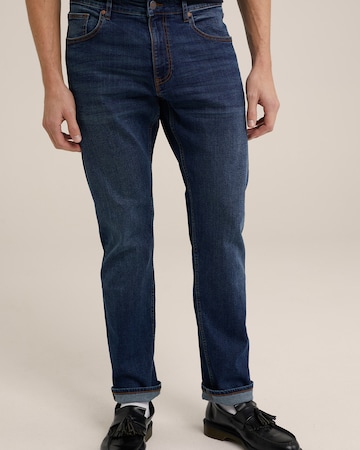 WE Fashion Regular Jeans in Blauw: voorkant