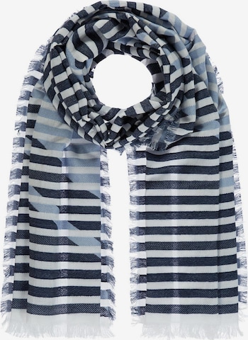 Passigatti Wrap 'Schal Herren' in Blue: front