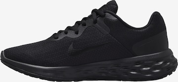 Scarpa da corsa 'Revolution 6 Next Nature' di NIKE in nero: frontale