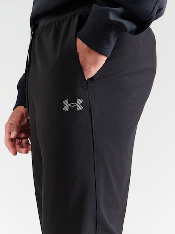 UNDER ARMOUR - regular Pantalón deportivo 'Velociti' en negro