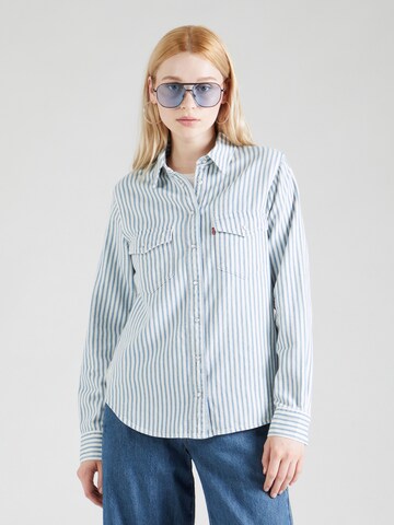 LEVI'S ® Bluza 'ESSENTIAL' | modra barva: sprednja stran