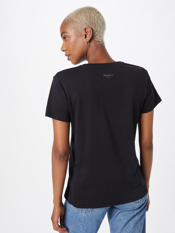 T-shirt 'ZELDA' Pepe Jeans en noir