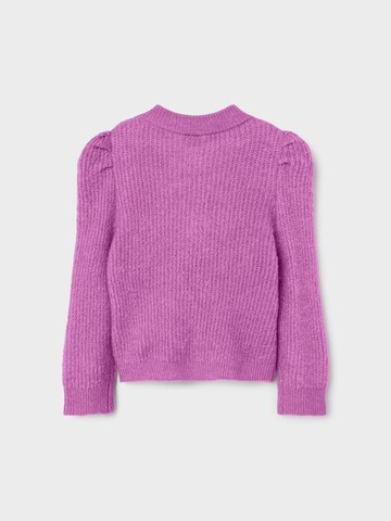 NAME IT Pullover 'RHIS' in Lila
