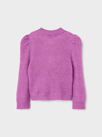 NAME IT Pullover 'RHIS' i lilla