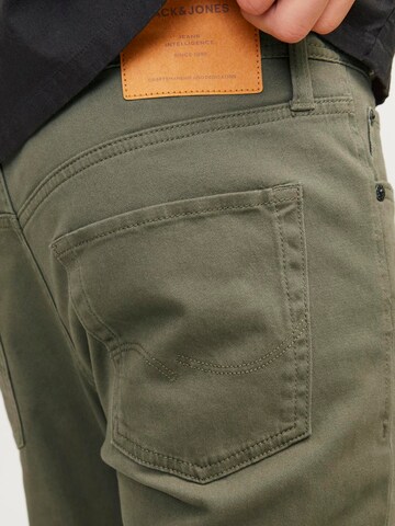 JACK & JONES Slim fit Pants 'JPSTGLENN JJORIGINAL' in Green