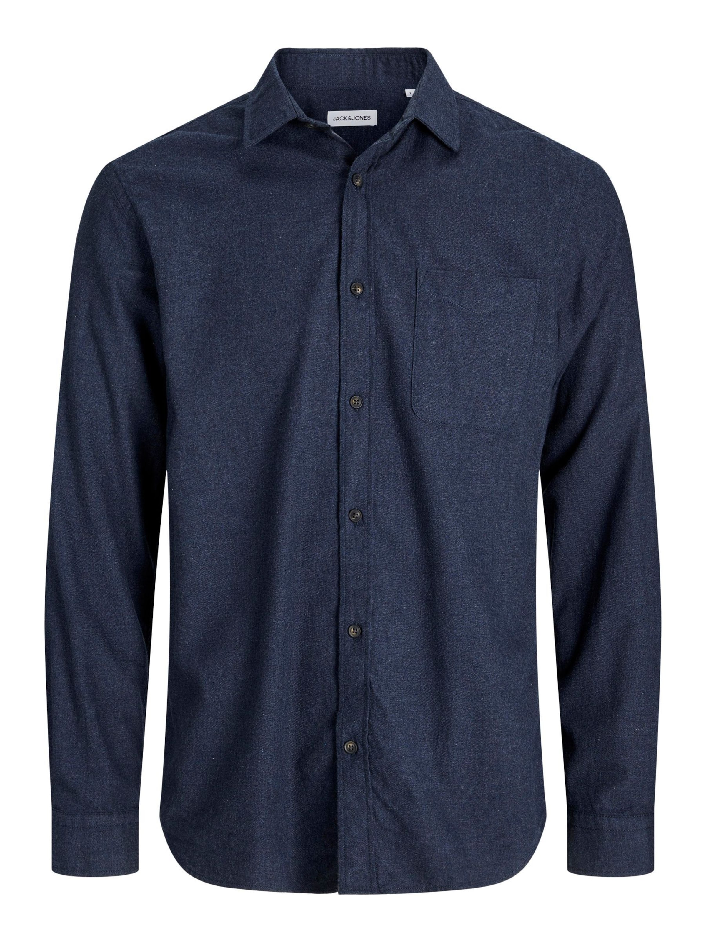 JACK & JONES Hemd 'JJECLASSIC' in Blau: Vorderseite