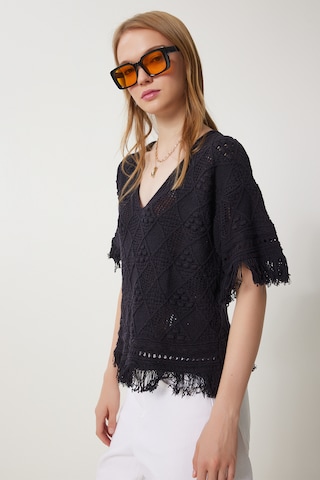Happiness İstanbul Blouse in Zwart