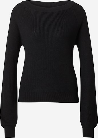 Vero Moda Tall Sweter 'NEW LEXSUN' w kolorze czarny: przód