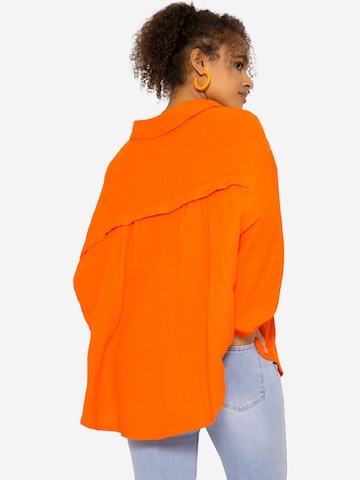 SASSYCLASSY Bluse i oransje