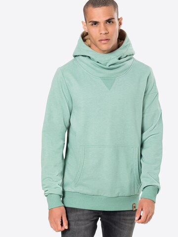 Fli Papigu Hoodie 'Tarek Haramburg' in Grün: predná strana