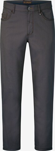 REDPOINT Regular Pants in Grey: front