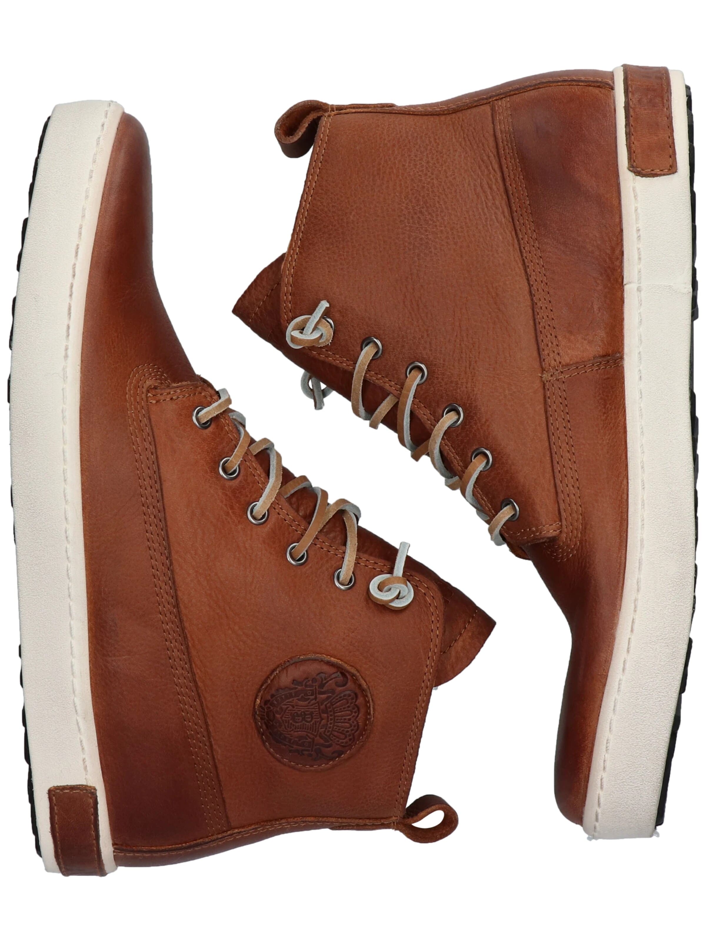 BLACKSTONE Sneaker 'Icon Am02' in Braun