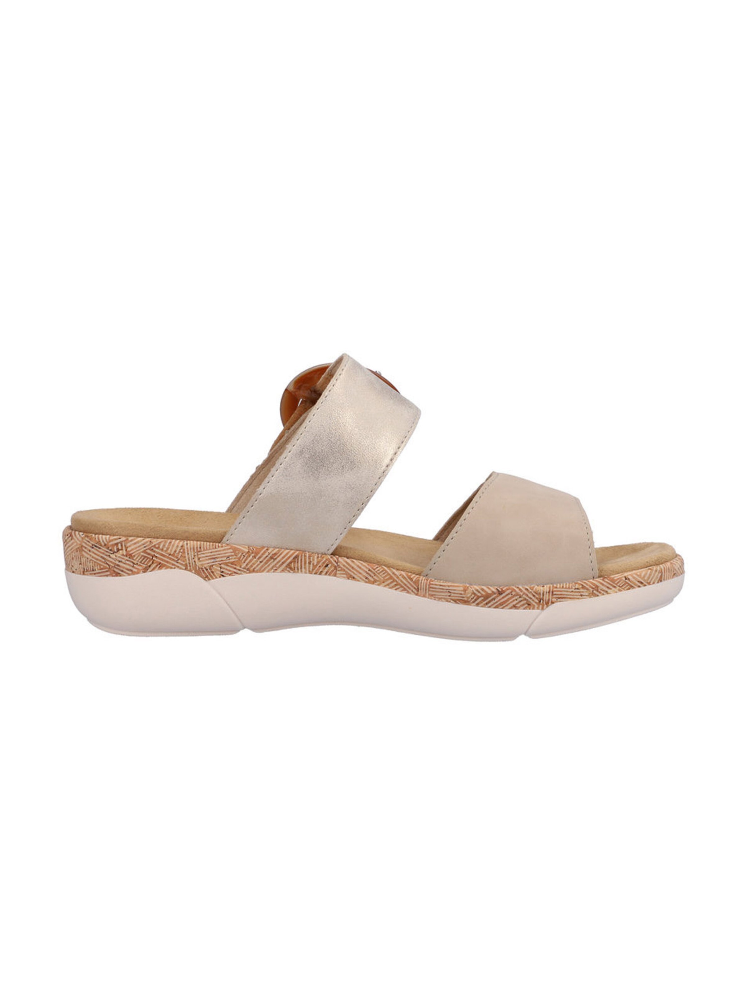 REMONTE Pantolette in Beige