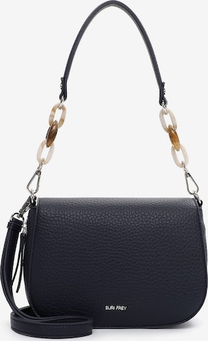 Suri Frey Skuldertaske 'Jeanny' i blå: forside