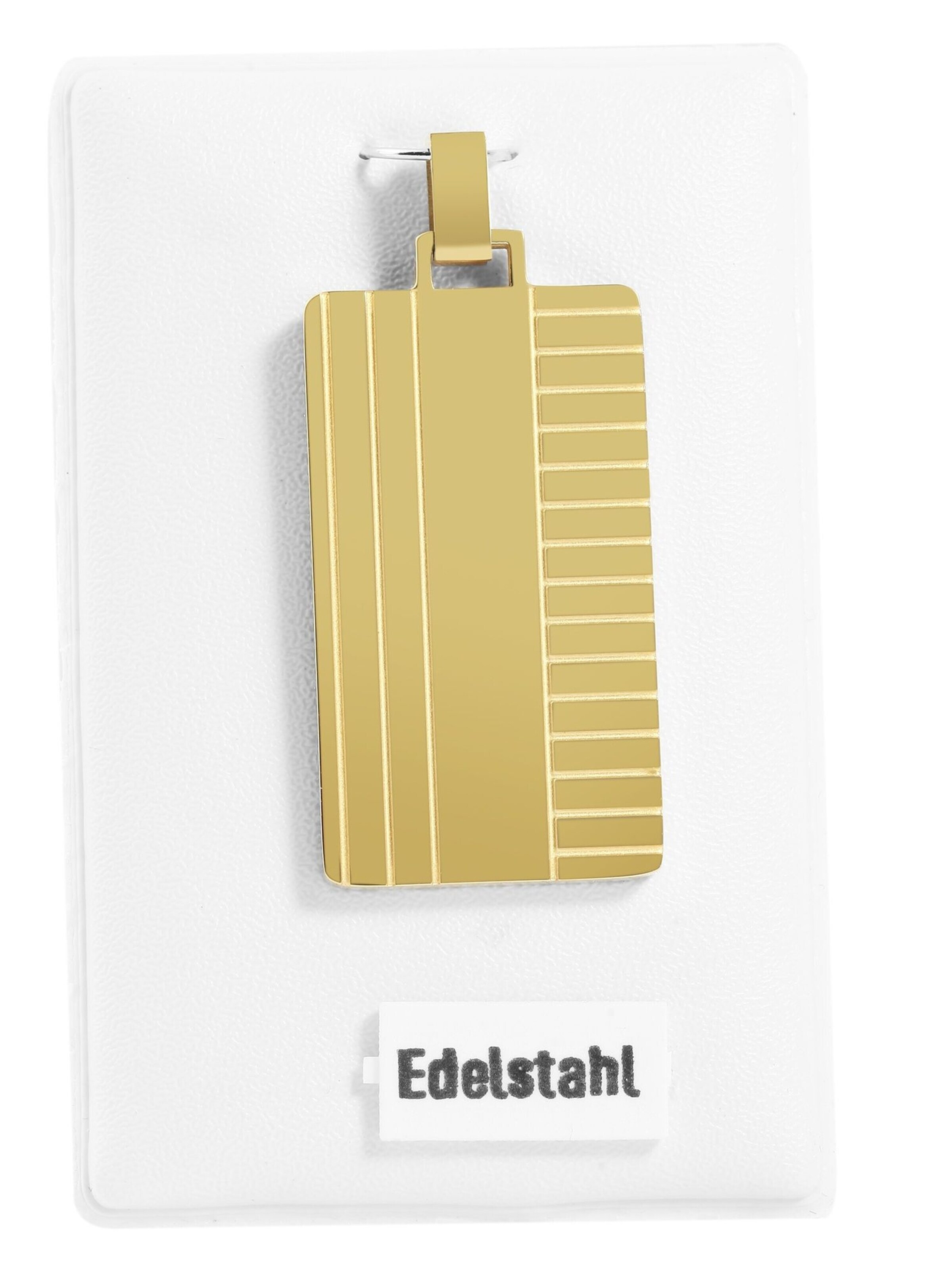 Akzent Pendant 'Énoa, hautverträglich' in Gold: front