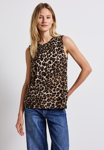 STREET ONE Bluse in Braun: Vorderseite