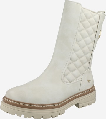 Bottines MUSTANG en blanc : devant