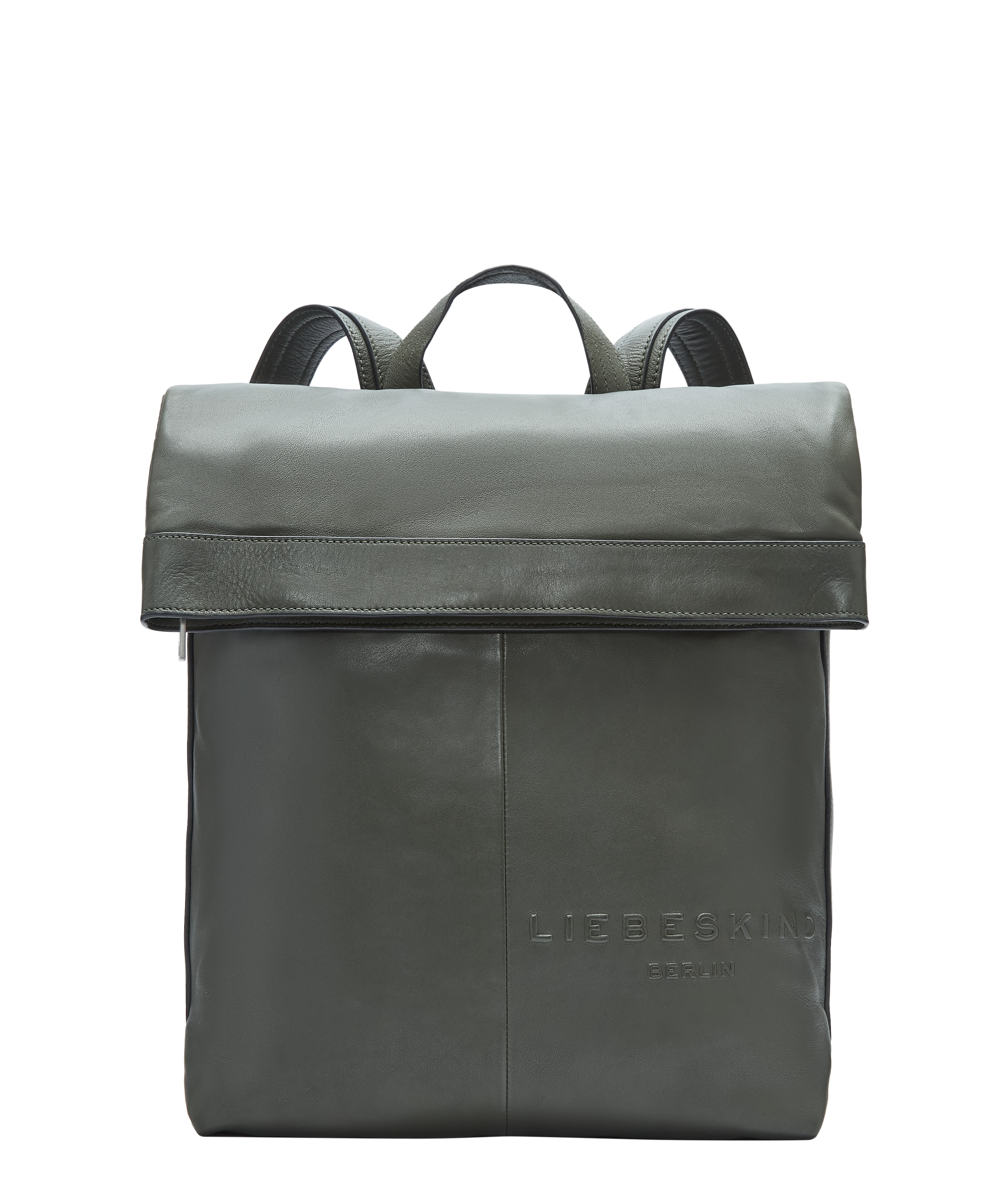 Liebeskind Berlin Seljakott 'Elvira', värv roheline: eest vaates